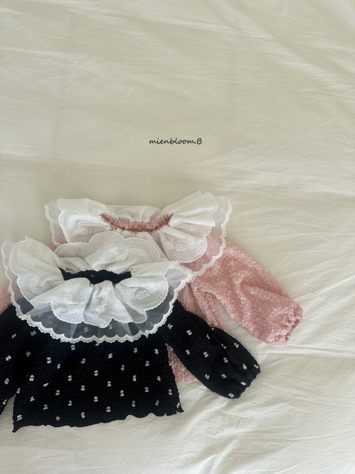 Bebe Pom Pom Blouse by Mienbloom B for Baby - view 2
