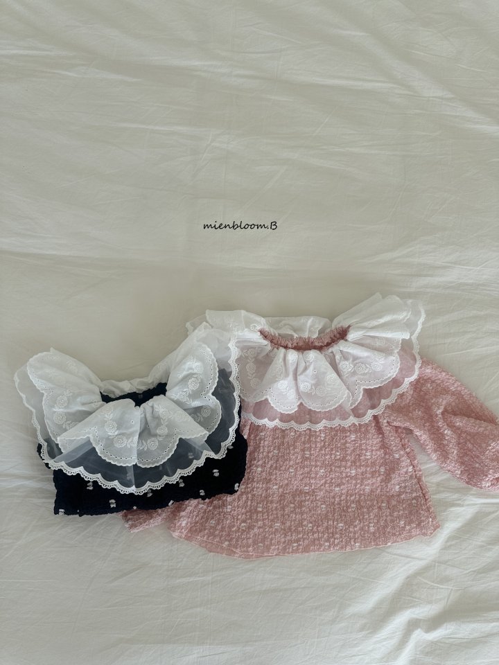 Bebe Pom Pom Blouse by Mienbloom B for Baby - view 3