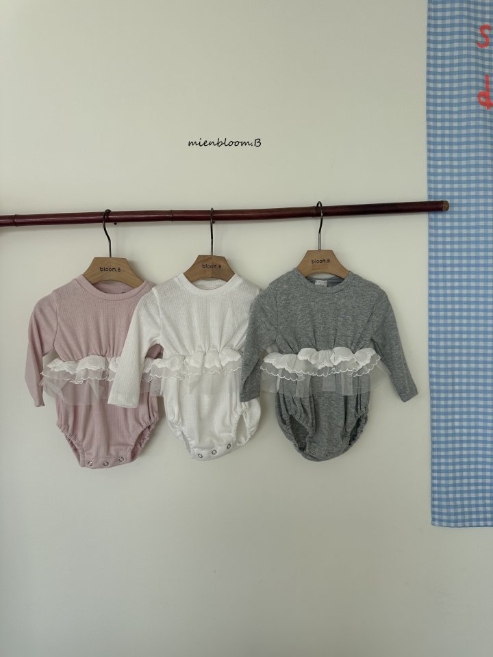 Mienbloom B - Korean Baby Fashion - #babywear - Bebe Lace Suit - 2