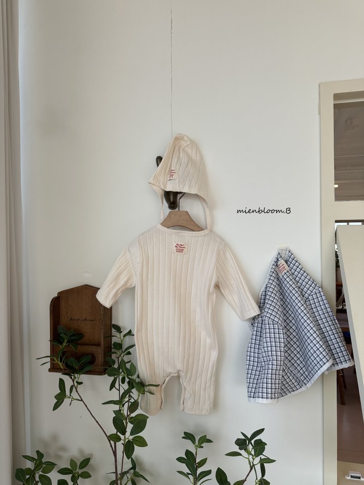 Mienbloom B - Korean Baby Fashion - #babywear - Bebe Chunky Rib Suit - 8