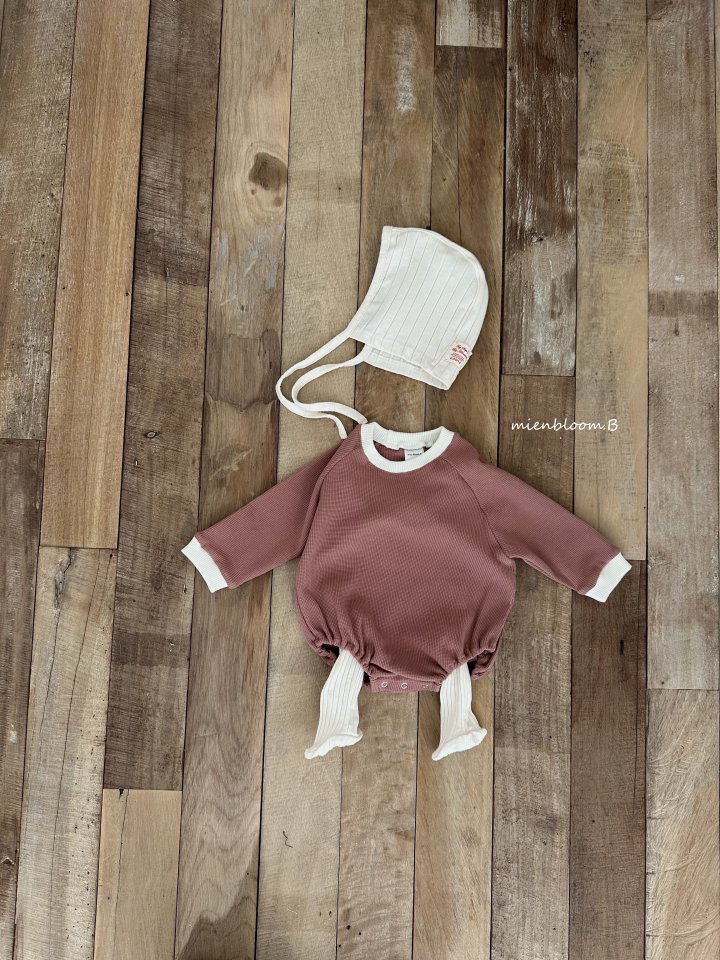 Mienbloom B - Korean Baby Fashion - #babywear - Bebe Waffle Suit - 7