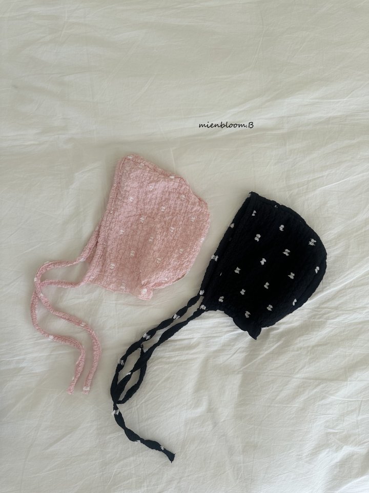 Mienbloom B - Korean Baby Fashion - #babywear - Bebe Pom Pom Bonnet - 2
