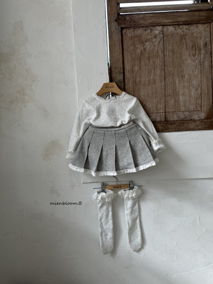 Mienbloom B - Korean Baby Fashion - #babywear - Bebe Heart Pop Tee - 6