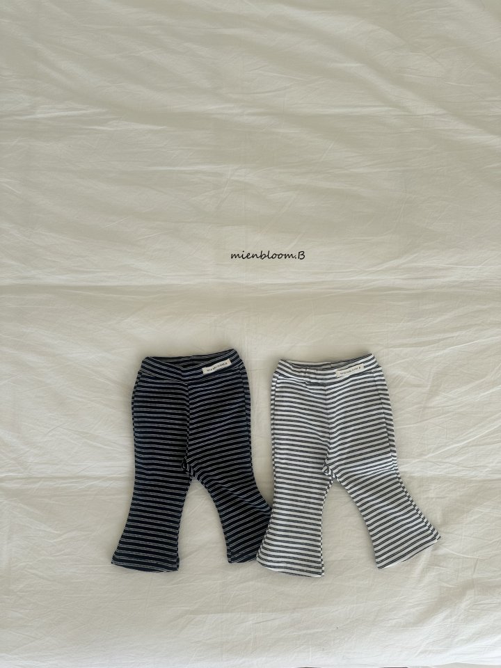 Bebe Stripe Bootcut Pants by Mienbloom B for Baby - view 1