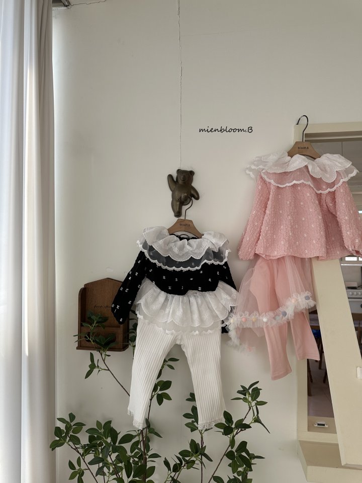 Bebe Pom Pom Blouse by Mienbloom B for Baby - view 5
