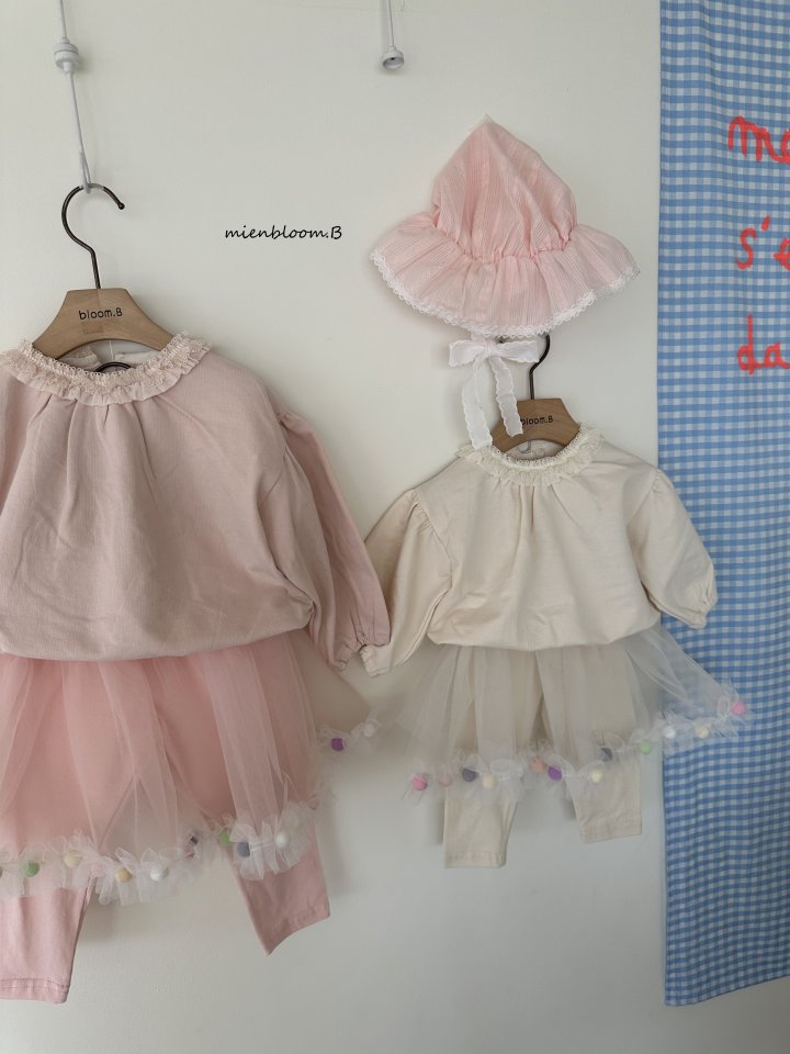 Mienbloom B - Korean Baby Fashion - #onlinebabyshop - Bebe Genie Lace Hat - 7