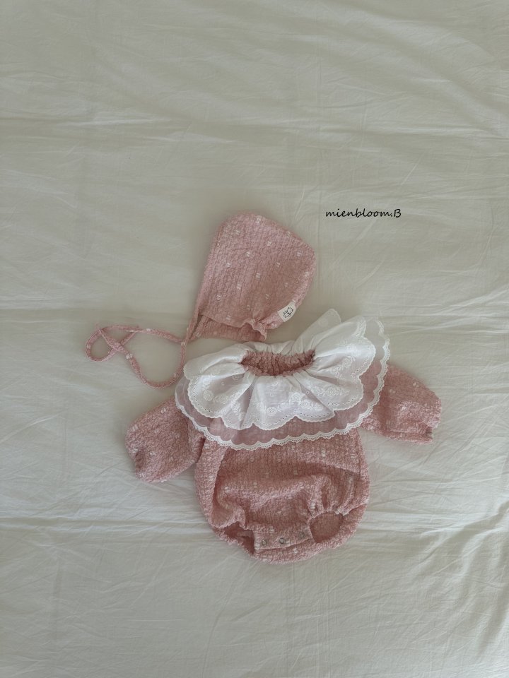Mienbloom B - Korean Baby Fashion - #onlinebabyboutique - Bebe Pom Pom Bonnet - 4