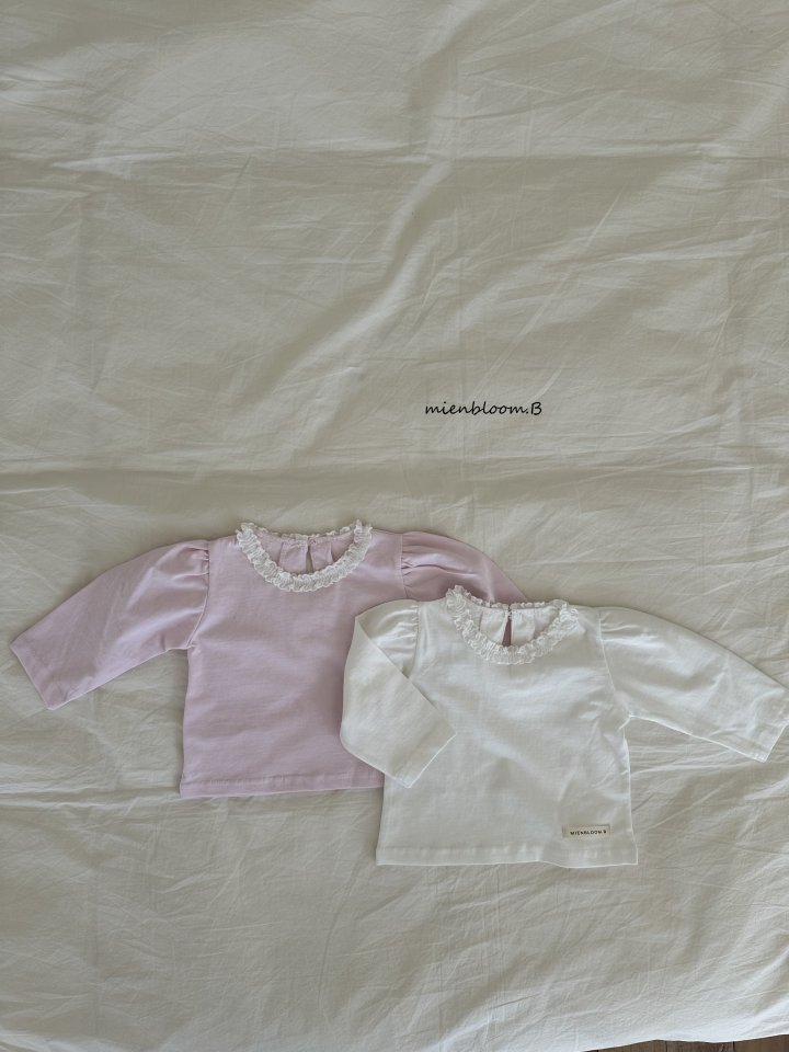 Mienbloom B - Korean Baby Fashion - #onlinebabyshop - Bebe Spring Silket Tee
