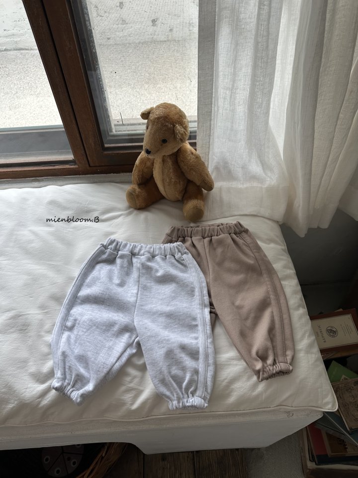 Mienbloom B - Korean Baby Fashion - #smilingbaby - Bebe Papa Jogger Pants - 2