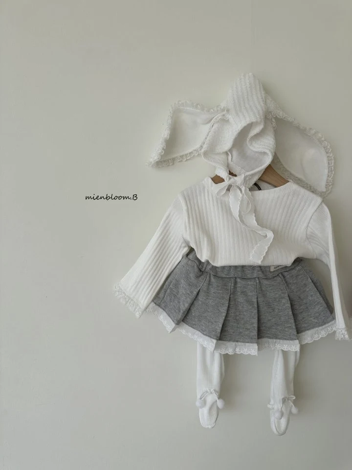 Mienbloom B - Korean Baby Fashion - #smilingbaby - Bebe Bibi Bunny Bonnet - 9