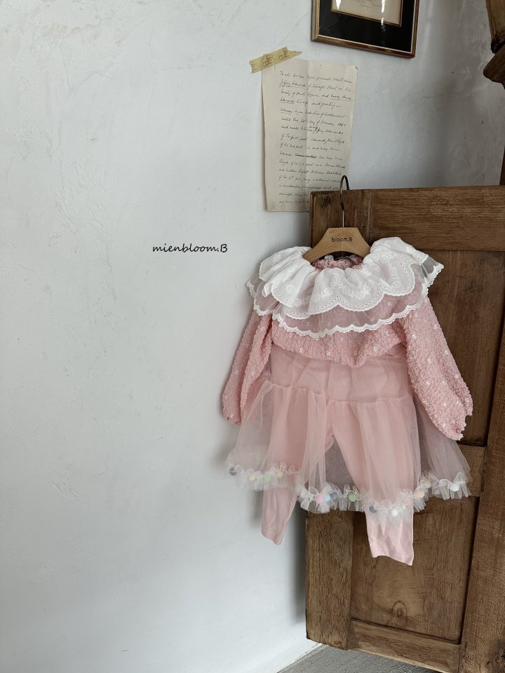 Bebe Pom Pom Blouse by Mienbloom B for Baby - view 7