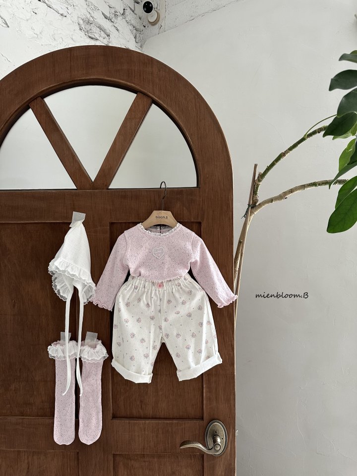 Mienbloom B - Korean Children Fashion - #childrensboutique - Kids Heart Pop Tee - 11