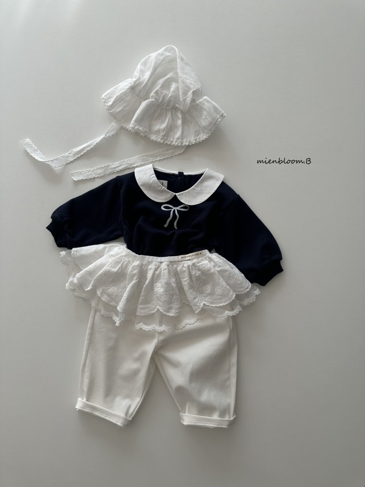 Kids Ribbon Collar Sweatshirt by Mienbloom B for Child - view 11