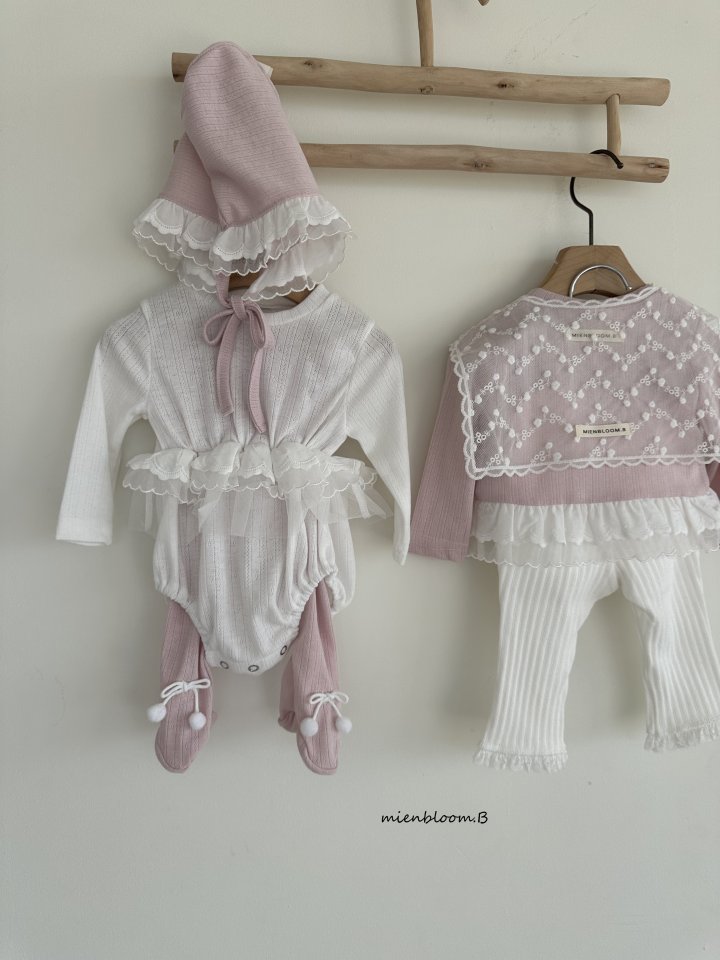Mienbloom B - Korean Children Fashion - #discoveringself - Kids Lace Tee - 10