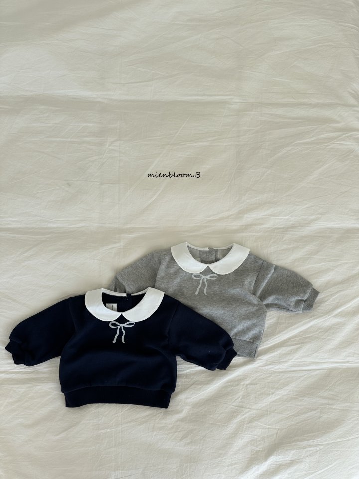 Kids Ribbon Collar Sweatshirt by Mienbloom B for Child - view 1