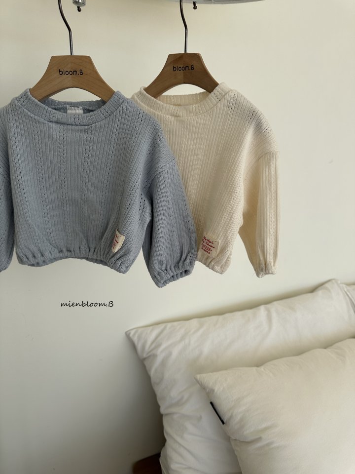 Mienbloom B - Korean Children Fashion - #minifashionista - Kids Lucky Knit Tee - 3
