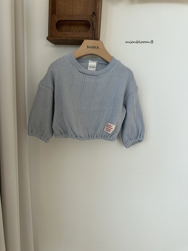 Mienbloom B - Korean Children Fashion - #minifashionista - Kids Lucky Knit Tee - 4