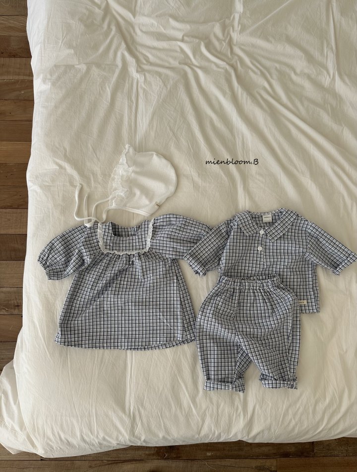 Mienbloom B - Korean Children Fashion - #prettylittlegirls - Kids Classic Check Shirt - 12