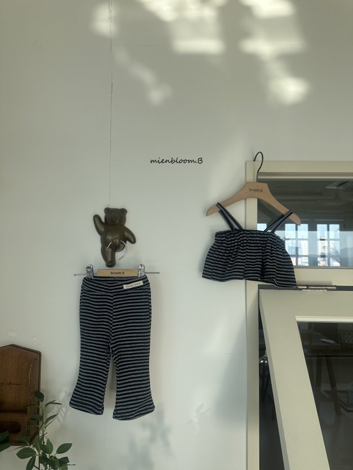Kids Stripe Bootcut Pants by Mienbloom B for Child - view 3