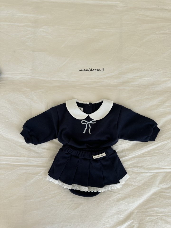 Kids Ribbon Collar Sweatshirt by Mienbloom B for Child - view 5