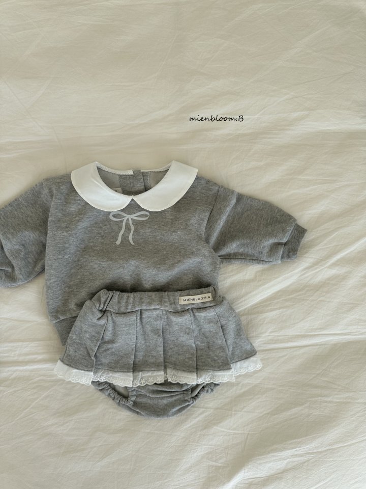Kids Ribbon Collar Sweatshirt by Mienbloom B for Child - view 6