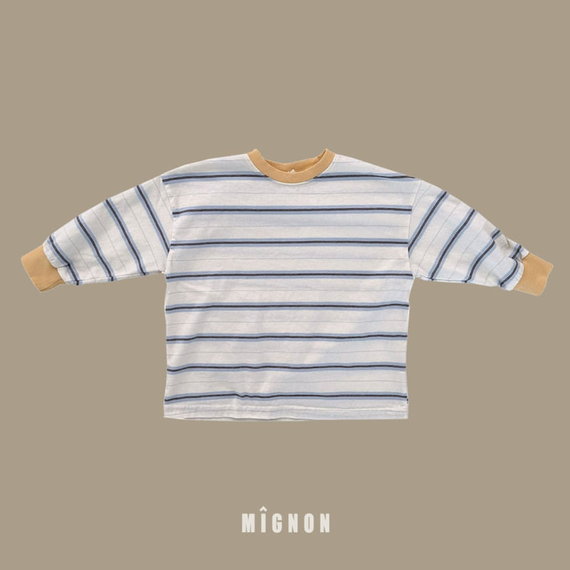 Mignon - Korean Children Fashion - #Kfashion4kids - Boston Stripe Tee
