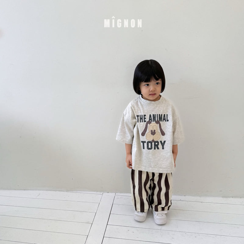 Mignon - Korean Children Fashion - #childofig - Tori Short Sleeve Tee - 10