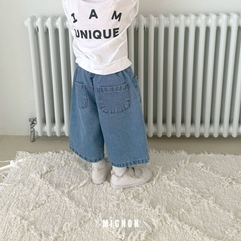Mignon - Korean Children Fashion - #childofig - Chubby Denim Pants - 9
