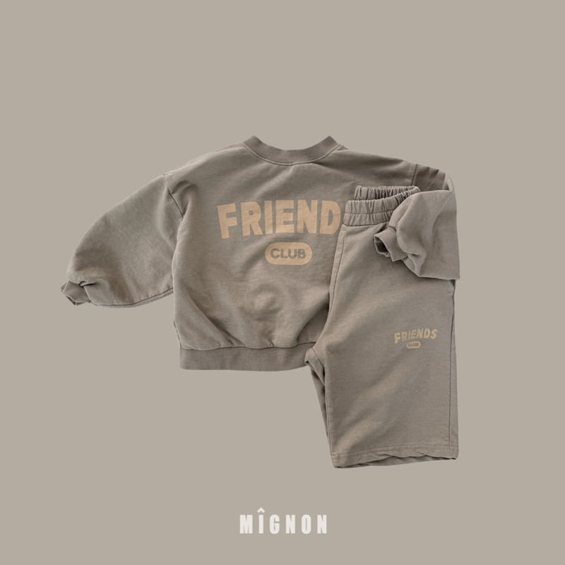 Mignon - Korean Children Fashion - #childofig - Friends Pigment Sweatshirt - 6