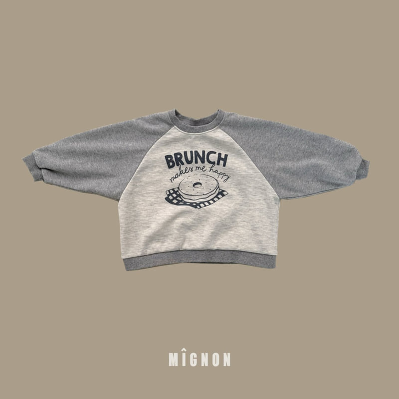 Mignon - Korean Children Fashion - #childofig - Brunch Sweatshirt - 3