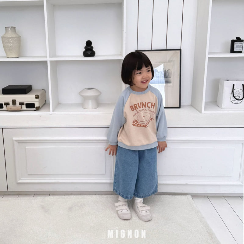 Mignon - Korean Children Fashion - #designkidswear - Chubby Denim Pants - 11