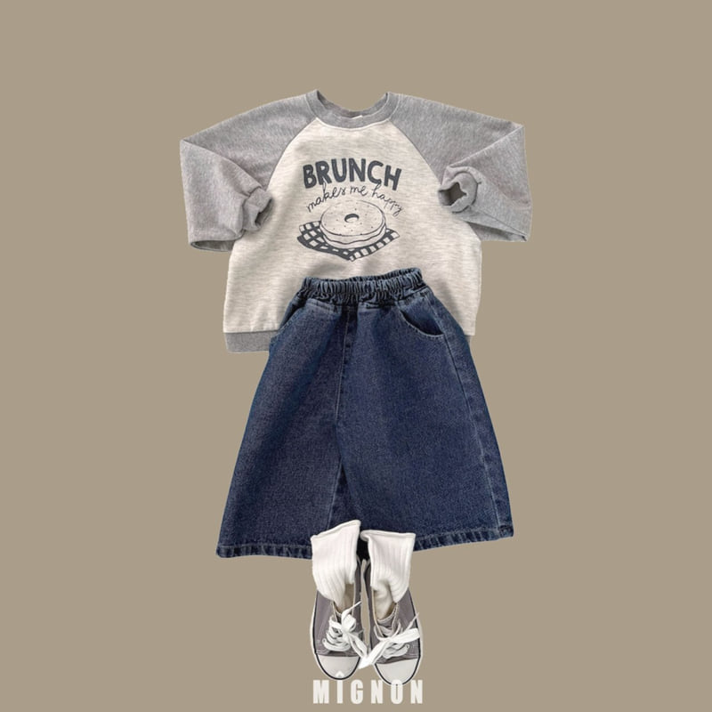 Mignon - Korean Children Fashion - #designkidswear - Brunch Sweatshirt - 6