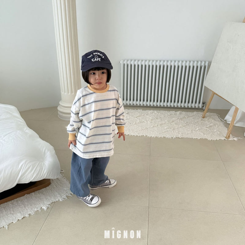 Mignon - Korean Children Fashion - #discoveringself - Boston Stripe Tee - 10