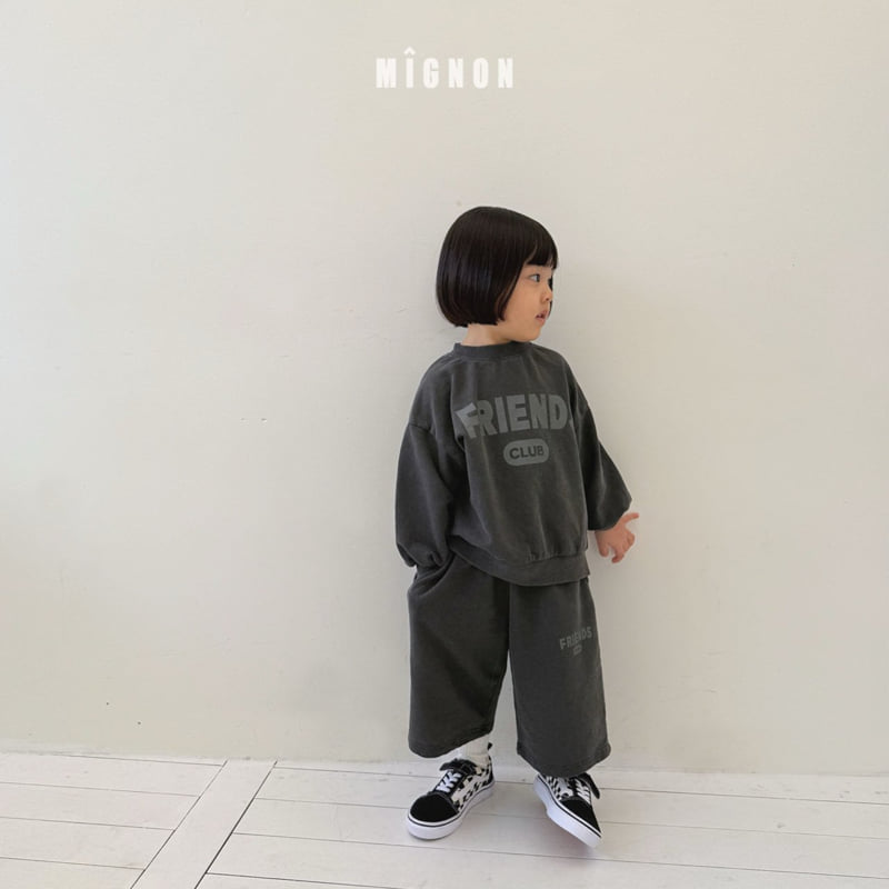 Mignon - Korean Children Fashion - #discoveringself - Friends Pigment Sweatshirt - 9