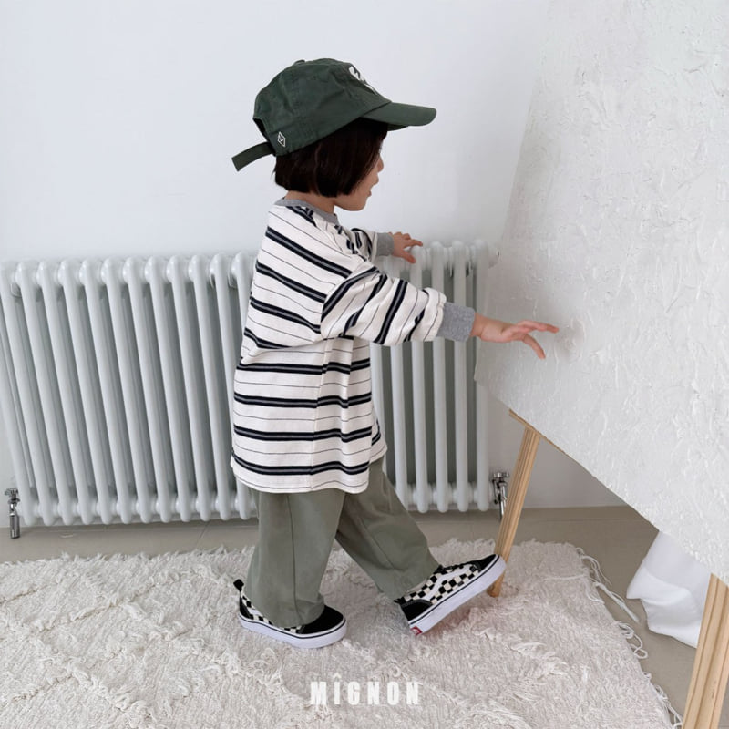 Mignon - Korean Children Fashion - #fashionkids - Boston Stripe Tee - 11