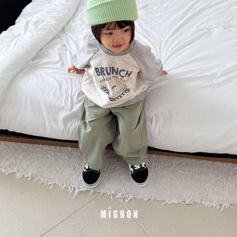Mignon - Korean Children Fashion - #fashionkids - Brunch Sweatshirt - 8