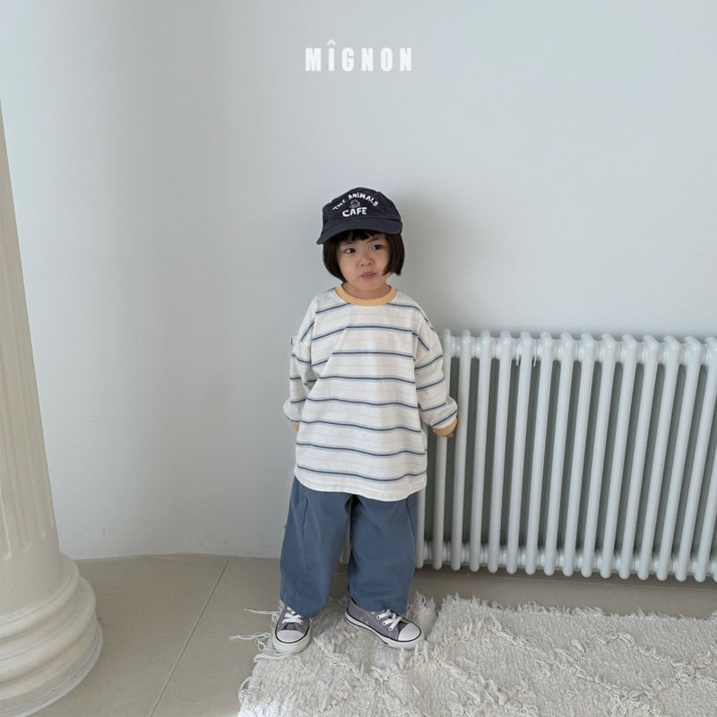 Mignon - Korean Children Fashion - #kidzfashiontrend - Curved Pocket Pants - 12