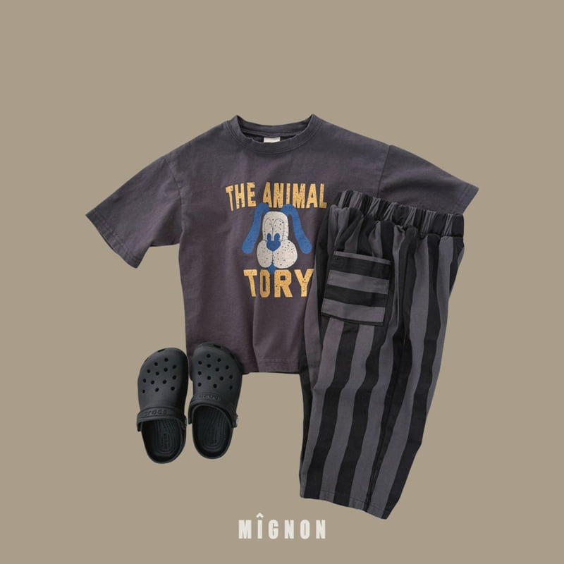 Mignon - Korean Children Fashion - #littlefashionista - Tori Short Sleeve Tee - 6