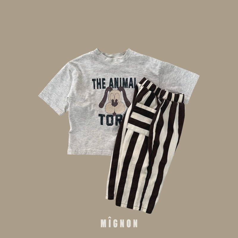 Mignon - Korean Children Fashion - #magicofchildhood - Tori Short Sleeve Tee - 7