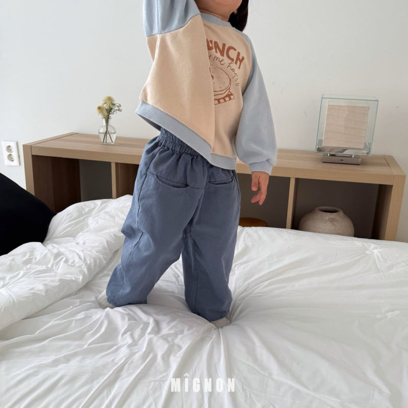 Mignon - Korean Children Fashion - #magicofchildhood - Curved Pocket Pants