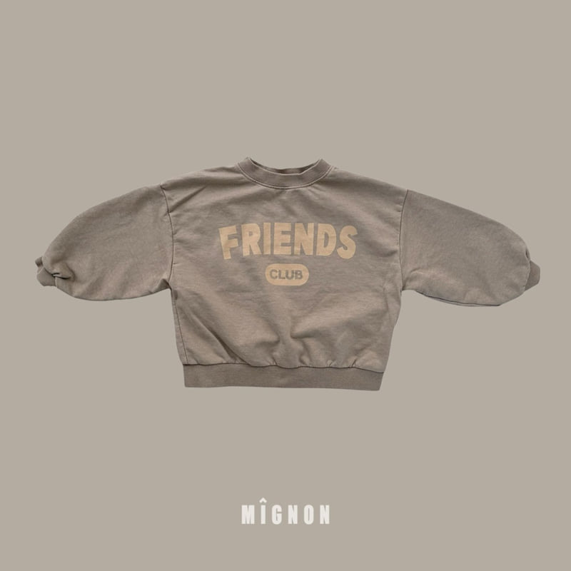Mignon - Korean Children Fashion - #minifashionista - Friends Pigment Sweatshirt - 3