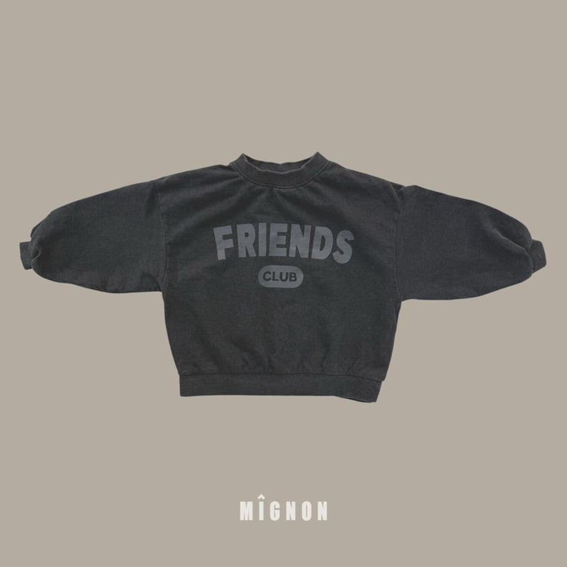Mignon - Korean Children Fashion - #minifashionista - Friends Pigment Sweatshirt - 4