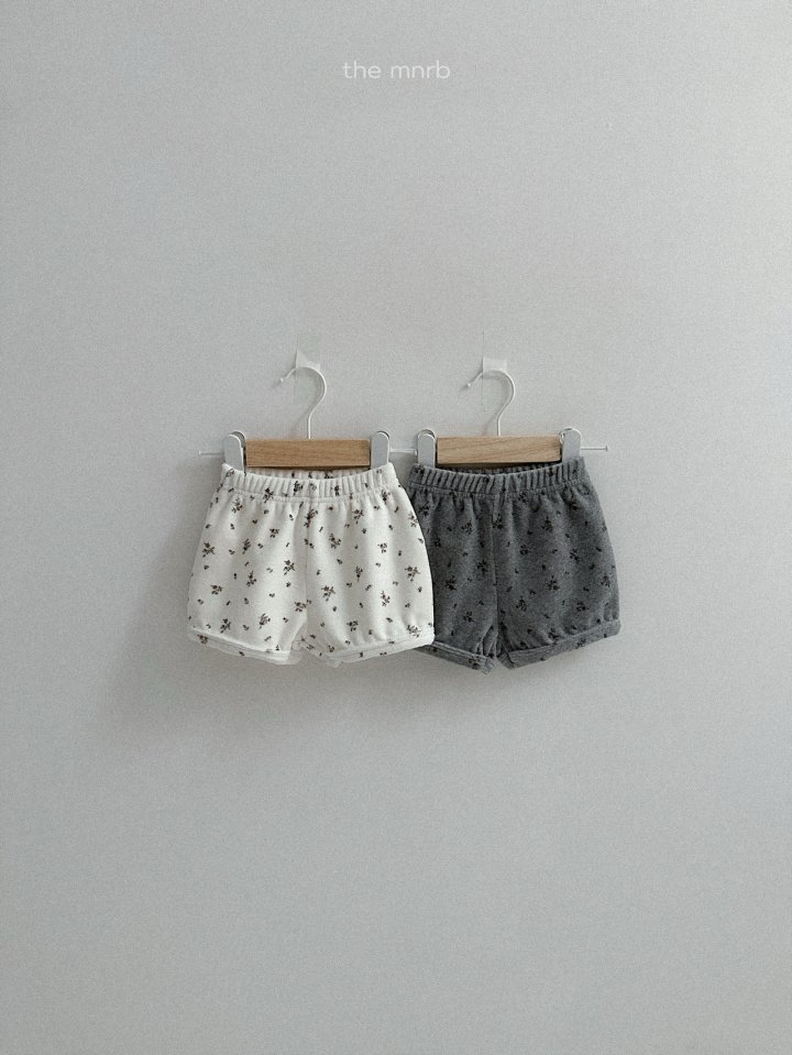 Mini Robe - Korean Baby Fashion - #babyboutique - Flower Shorts