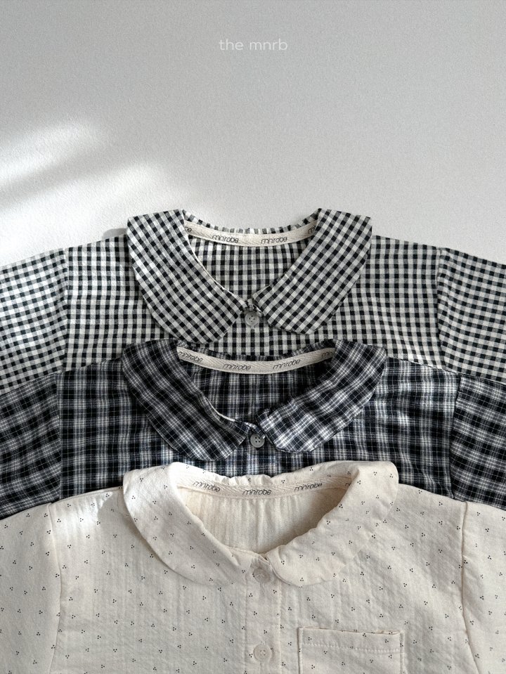 Mini Robe - Korean Baby Fashion - #smilingbaby - Looming Collar Shirt - 4