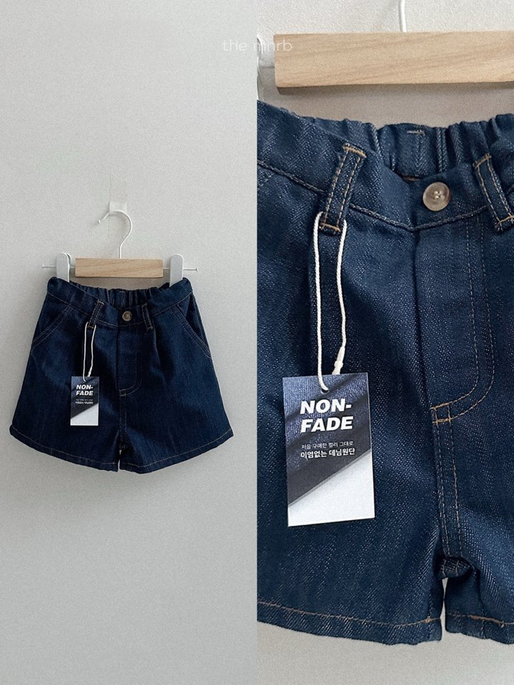 Mini Robe - Korean Baby Fashion - #babyboutique - Love Jean Denim Shorts - 12