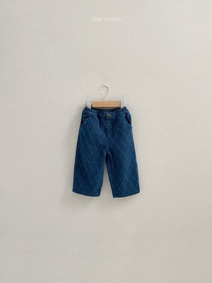 Mini Robe - Korean Baby Fashion - #babyboutiqueclothing - Diamond Denim Pants - 8