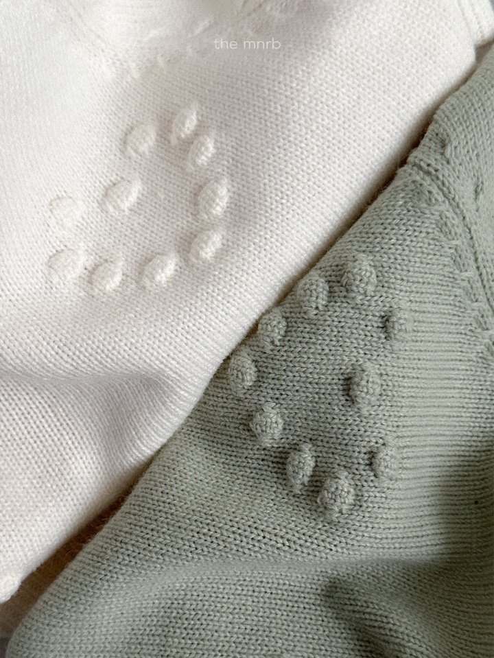 Mini Robe - Korean Baby Fashion - #babyboutiqueclothing - Love Eyelet Knit - 7