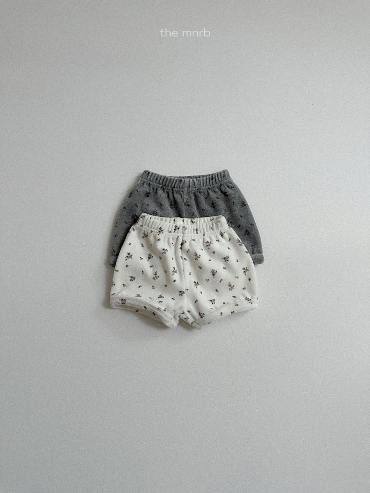 Mini Robe - Korean Baby Fashion - #babyboutiqueclothing - Flower Shorts - 3