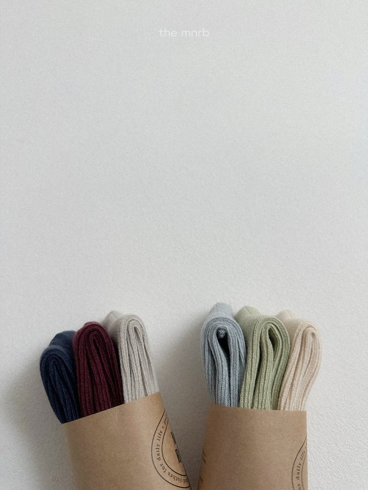 Mini Robe - Korean Baby Fashion - #babyboutiqueclothing - Blossom Socks Set (set of 3) - 11