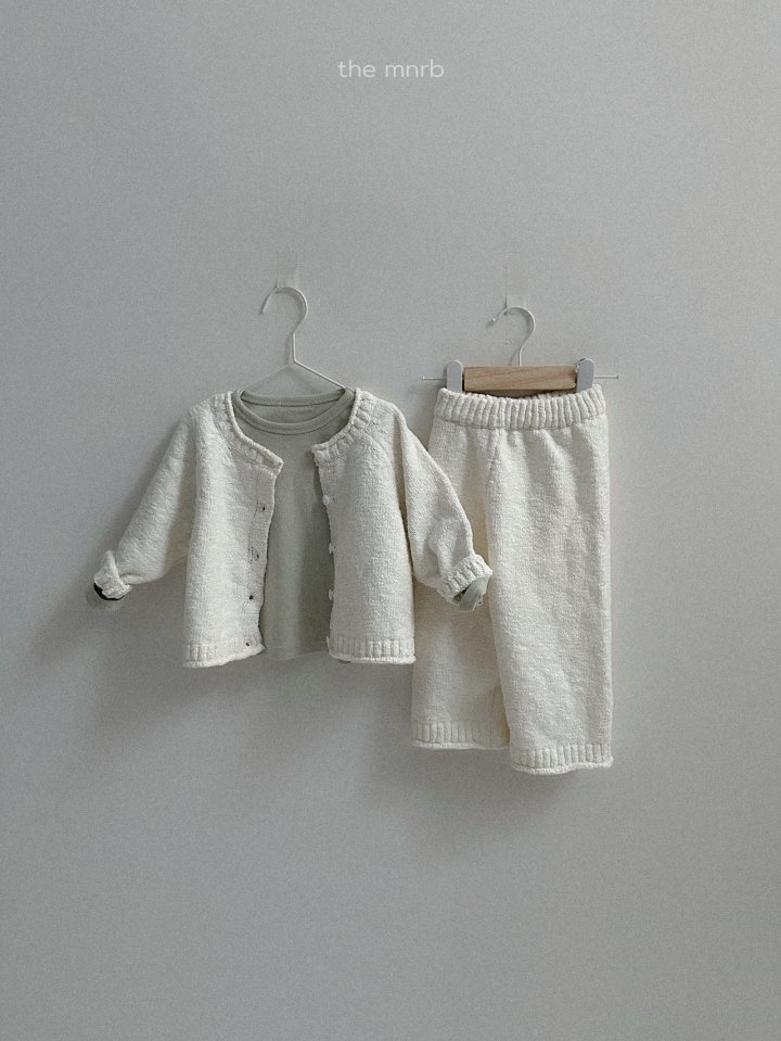 Mini Robe - Korean Baby Fashion - #babyclothing - Cozy Cardigan - 7